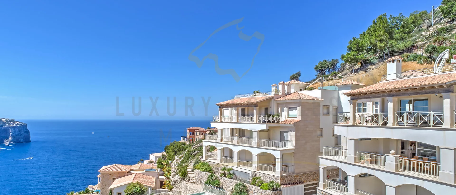 sea view flat in luxury apartment complex nido de aguilas in port andratx 2