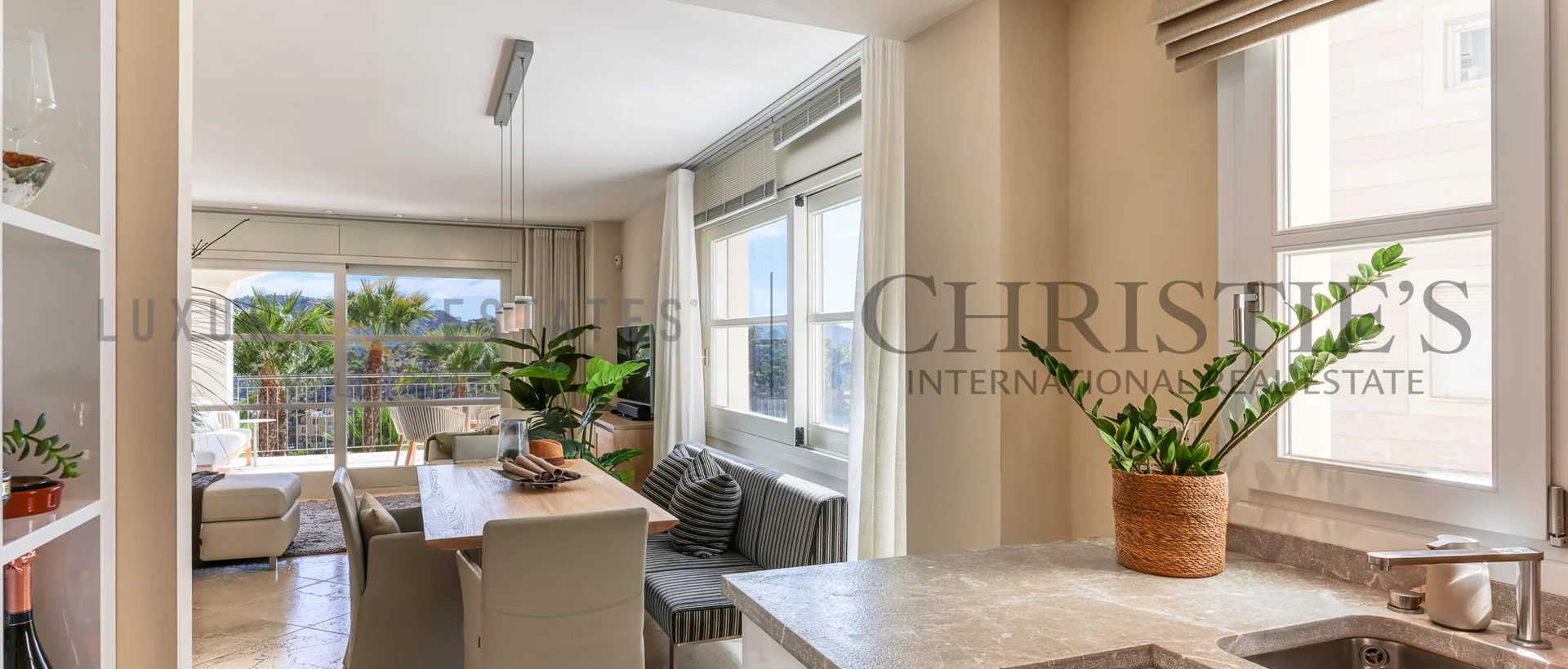 sea view flat in luxury apartment complex nido de aguilas in port andratx 8