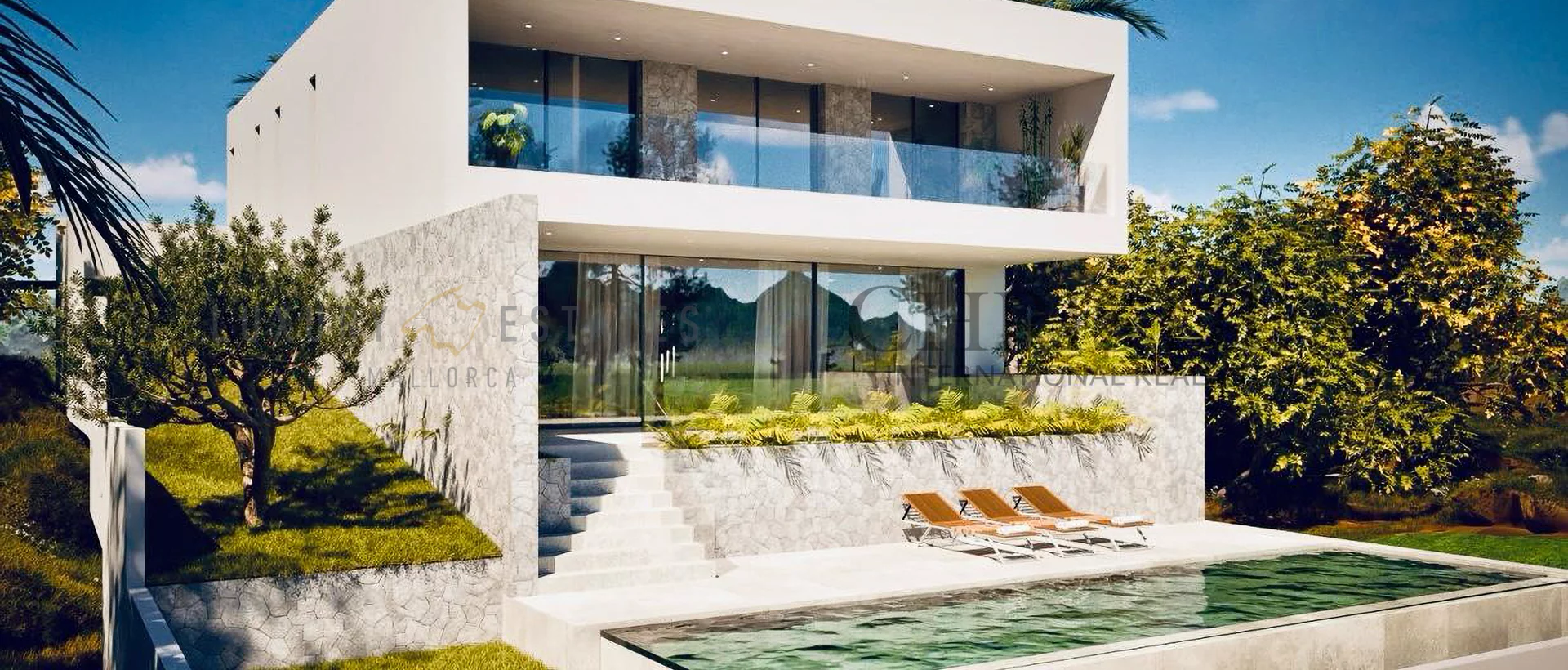 lujosa villa de nueva construcción en portals nous con vistas al mar a poca distancia del puerto deportivo 2