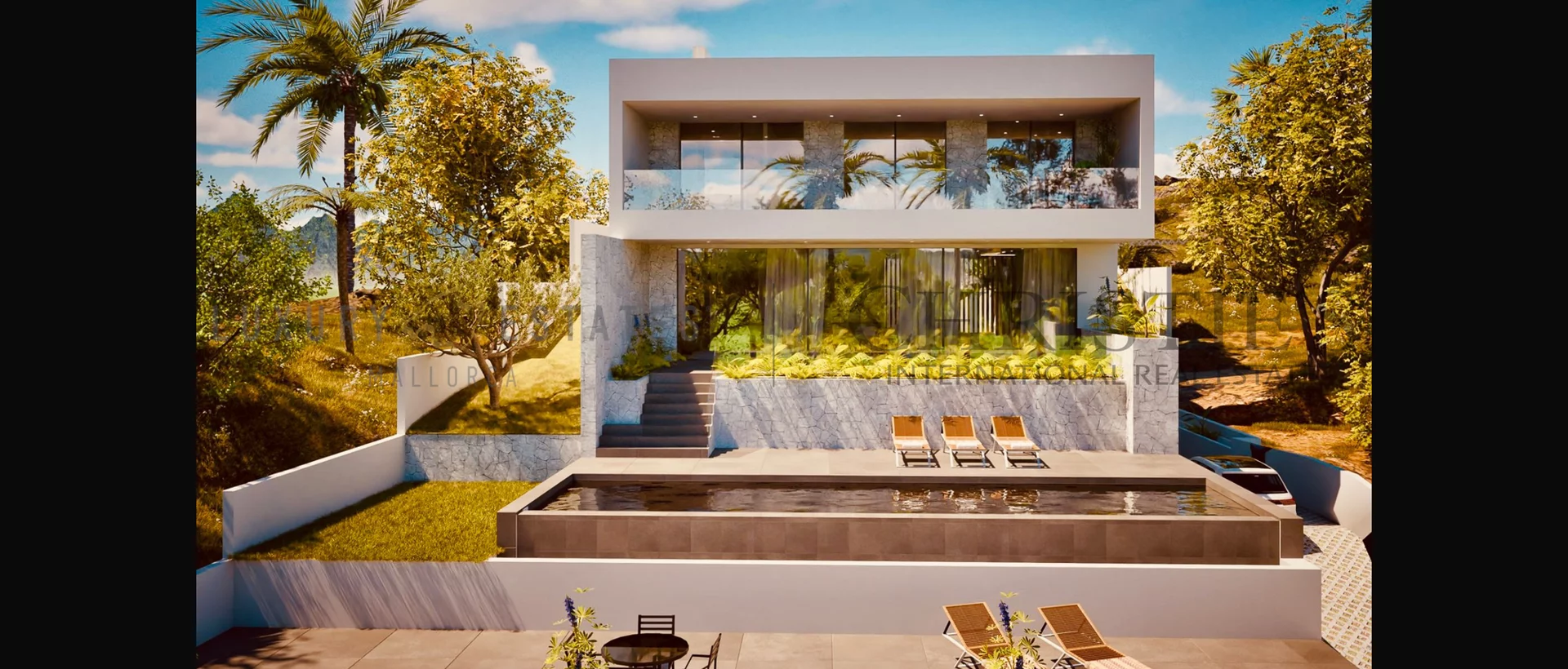 parcela edificable en portals nous con proyecto para chalet moderno cerca del puerto deportivo 2