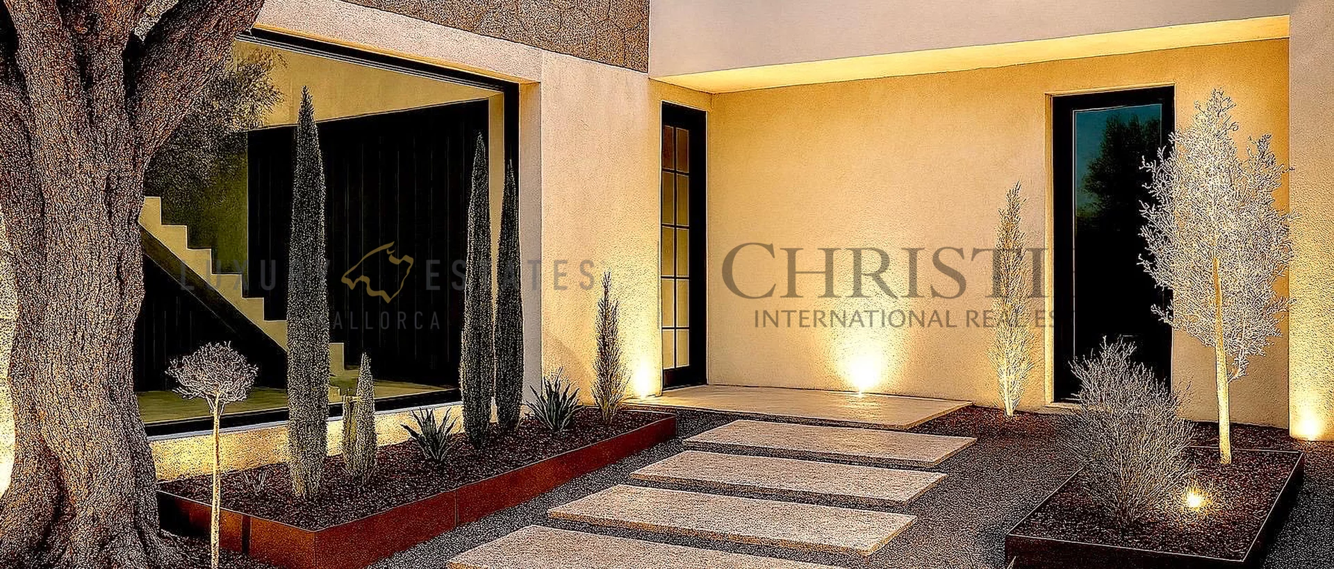 parcela edificable en portals nous con proyecto para chalet moderno cerca del puerto deportivo 3