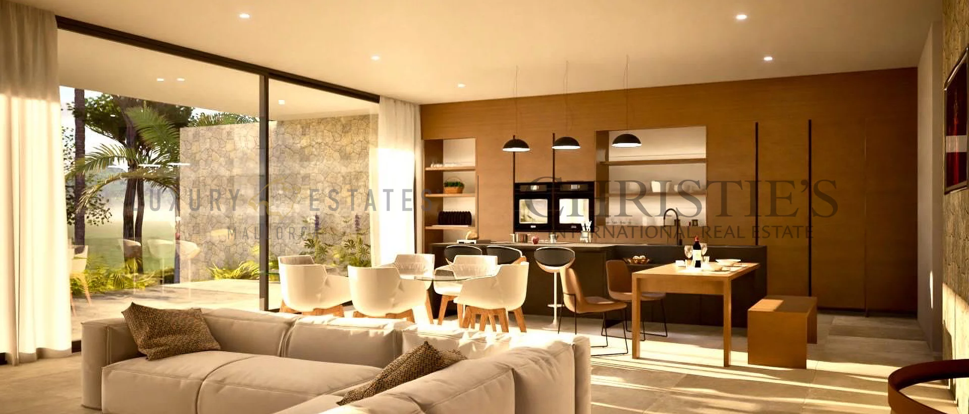 parcela edificable en portals nous con proyecto para chalet moderno cerca del puerto deportivo 7