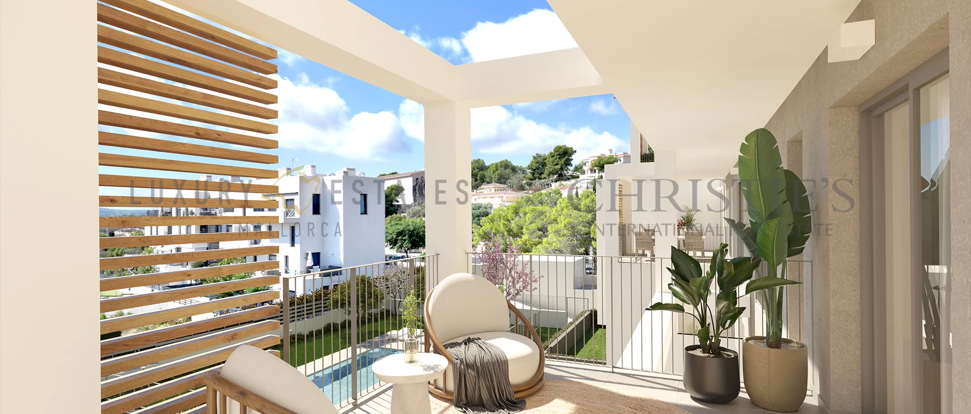 modern ground floor flat in palmanova with garden 8