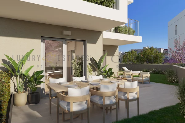 moderno apartamento en planta baja con jardín en palmanova 2