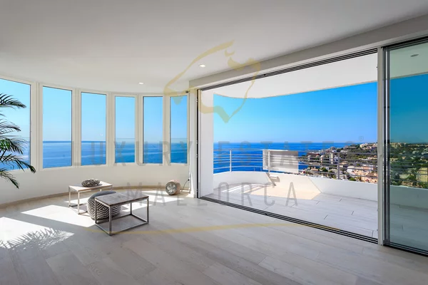 wohnung mit fantastischem panoramablick und meerblick in san augustin   wohnbereich mit aussicht