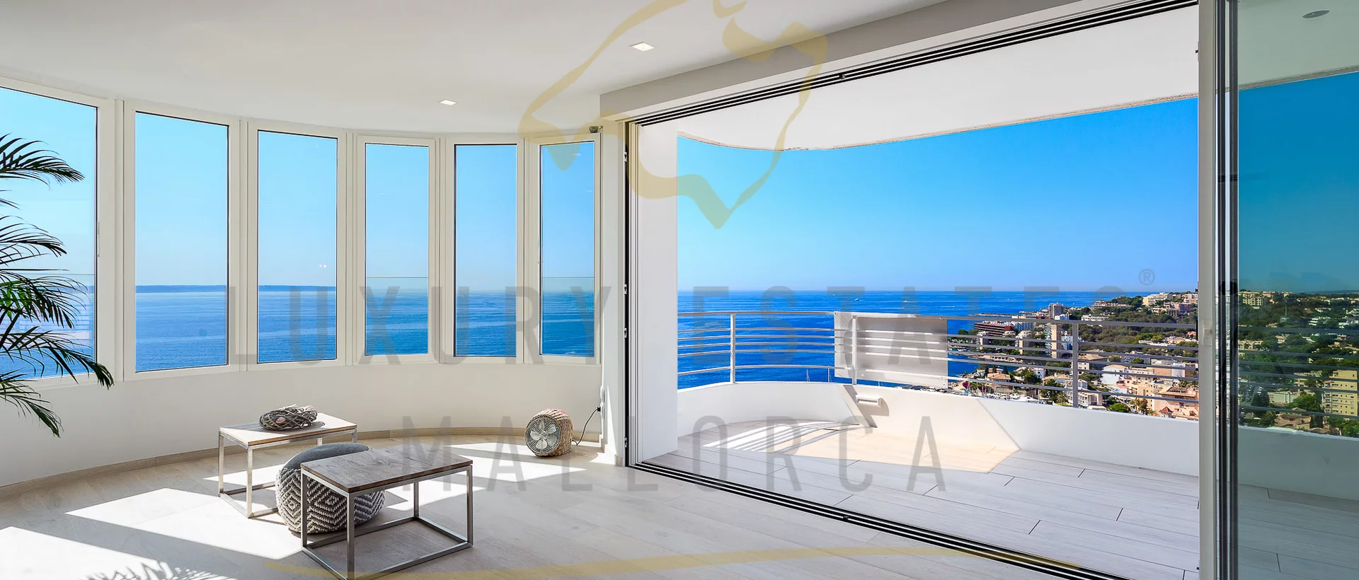 wohnung mit fantastischem panoramablick und meerblick in san augustin   wohnbereich mit aussicht wohnung mit fantastischem panoramablick und meerblick in san augustin   wohnbereich mit aussicht