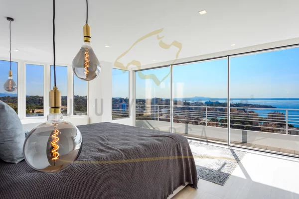 wohnung mit fantastischem panoramablick und meerblick in san augustin   schlafzimmer
