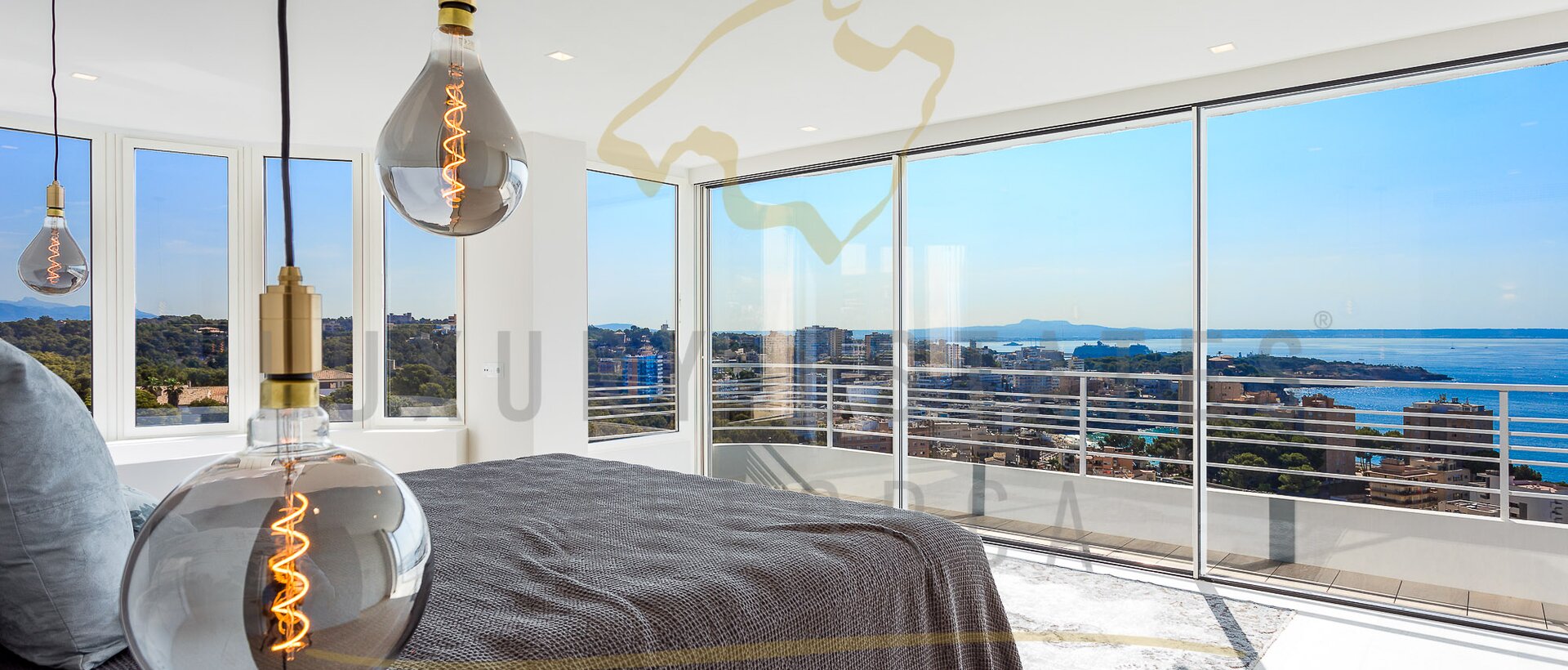 wohnung mit fantastischem panoramablick und meerblick in san augustin   schlafzimmer