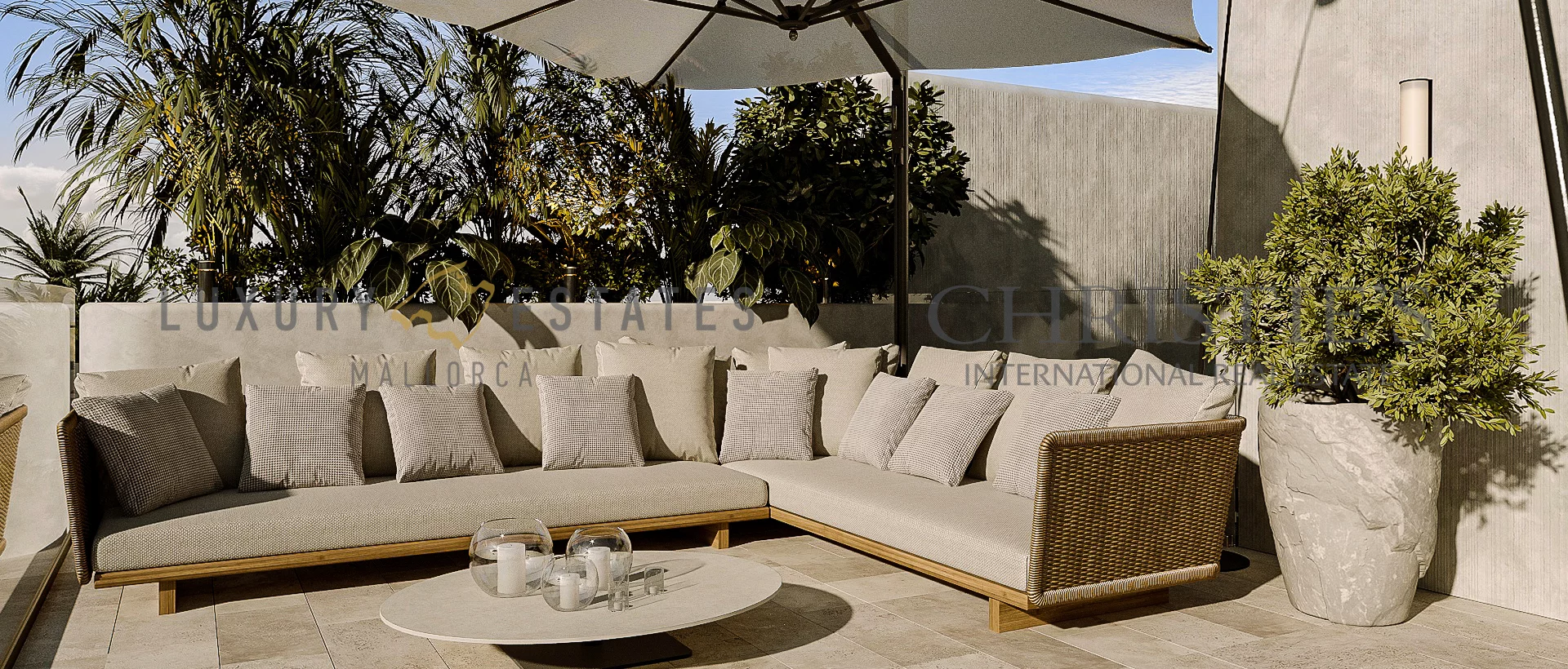 newly built modern penthouse san augusti palma de mallorca 2