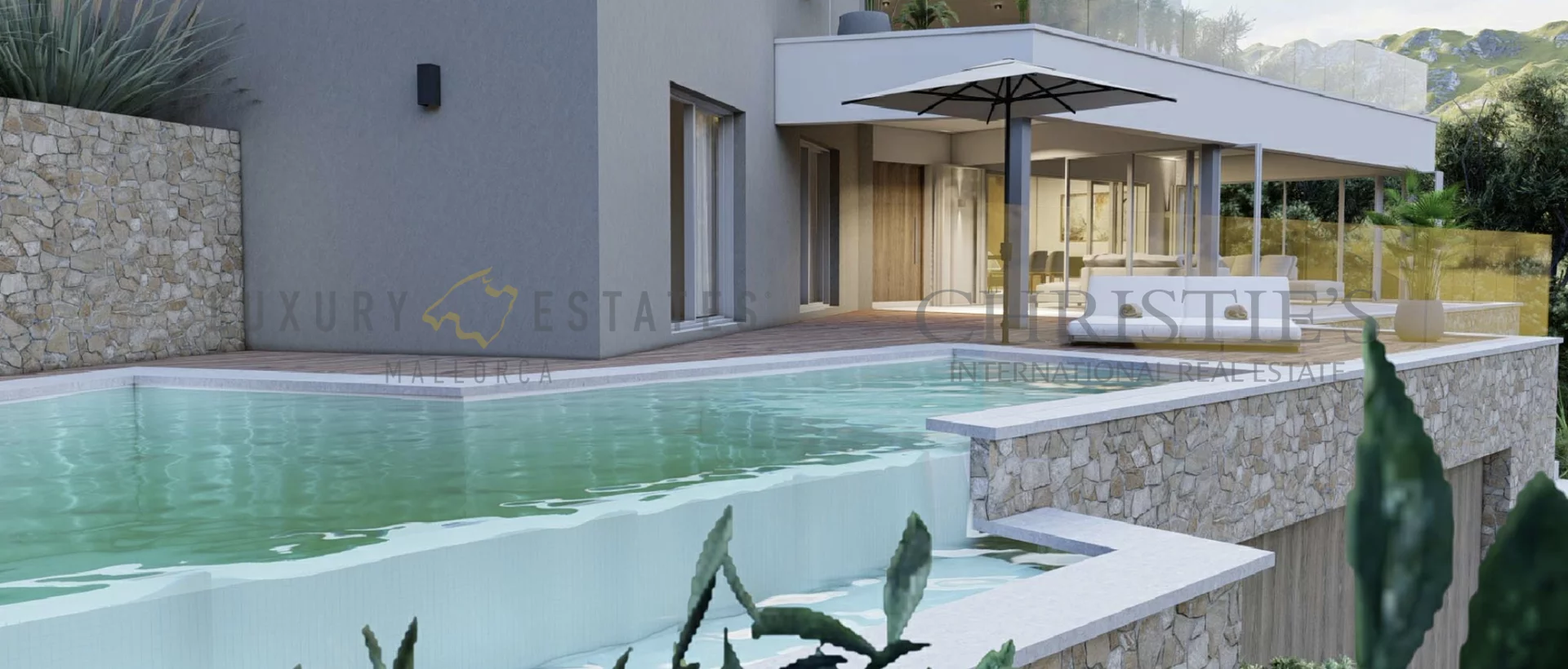 grundstück in sa coma bei bunyola mit projekt für moderne villa 4