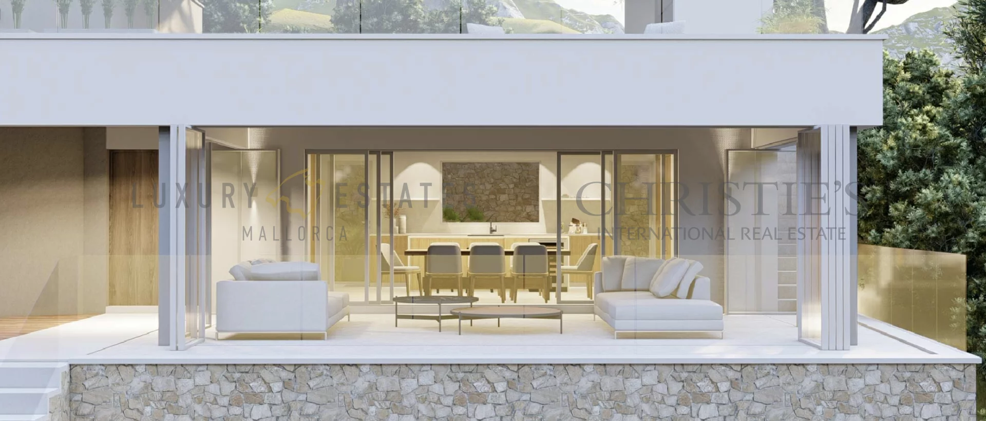 grundstück in sa coma bei bunyola mit projekt für moderne villa 5