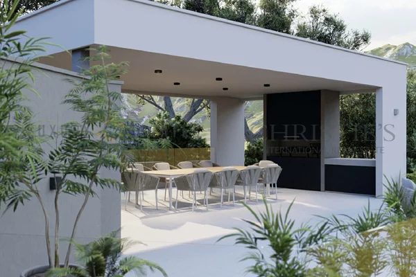 parcela en sa coma cerca de bunyola con proyecto para chalet moderno 6