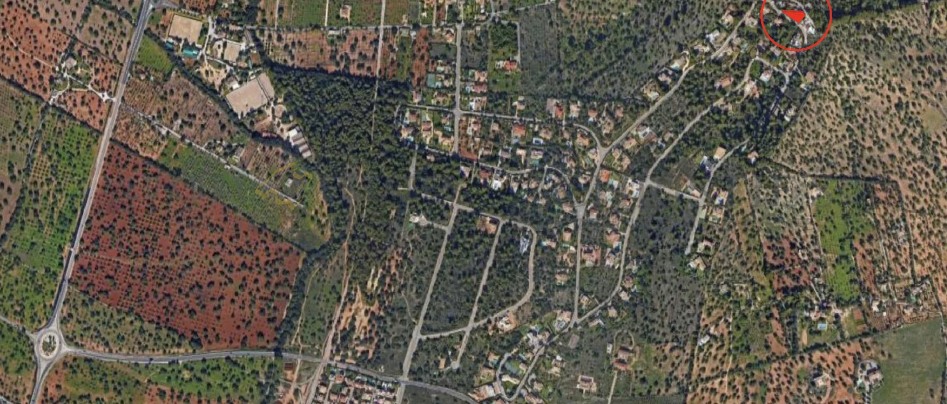 grundstück in sa coma bei bunyola mit projekt für moderne villa 12