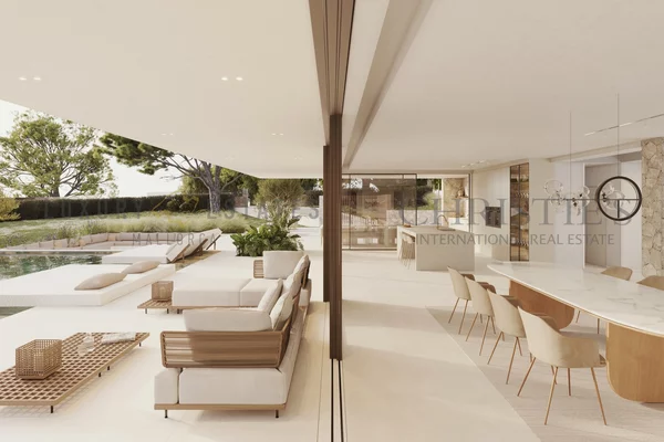 moderna villa de nueva construcción en sa coma, cerca de bunyola, con equipamiento de primera calidad y vistas espectaculares 4