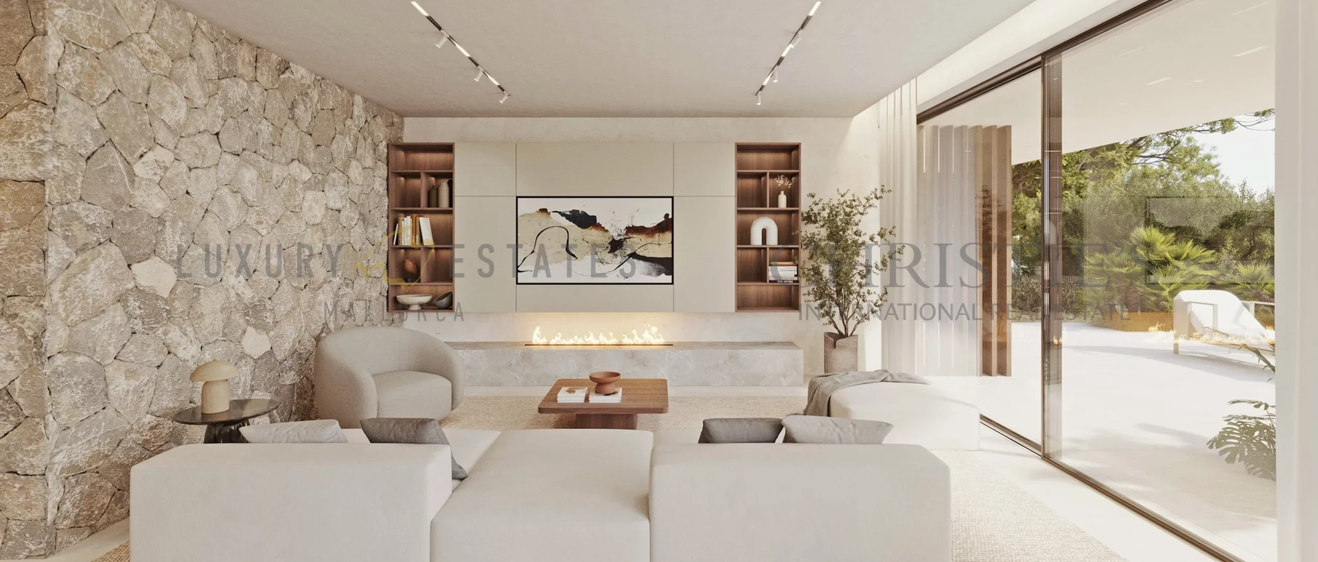 moderna villa de nueva construcción en sa coma, cerca de bunyola, con equipamiento de primera calidad y vistas espectaculares 6