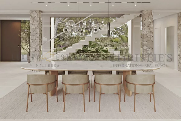 moderna villa de nueva construcción en sa coma, cerca de bunyola, con equipamiento de primera calidad y vistas espectaculares 3