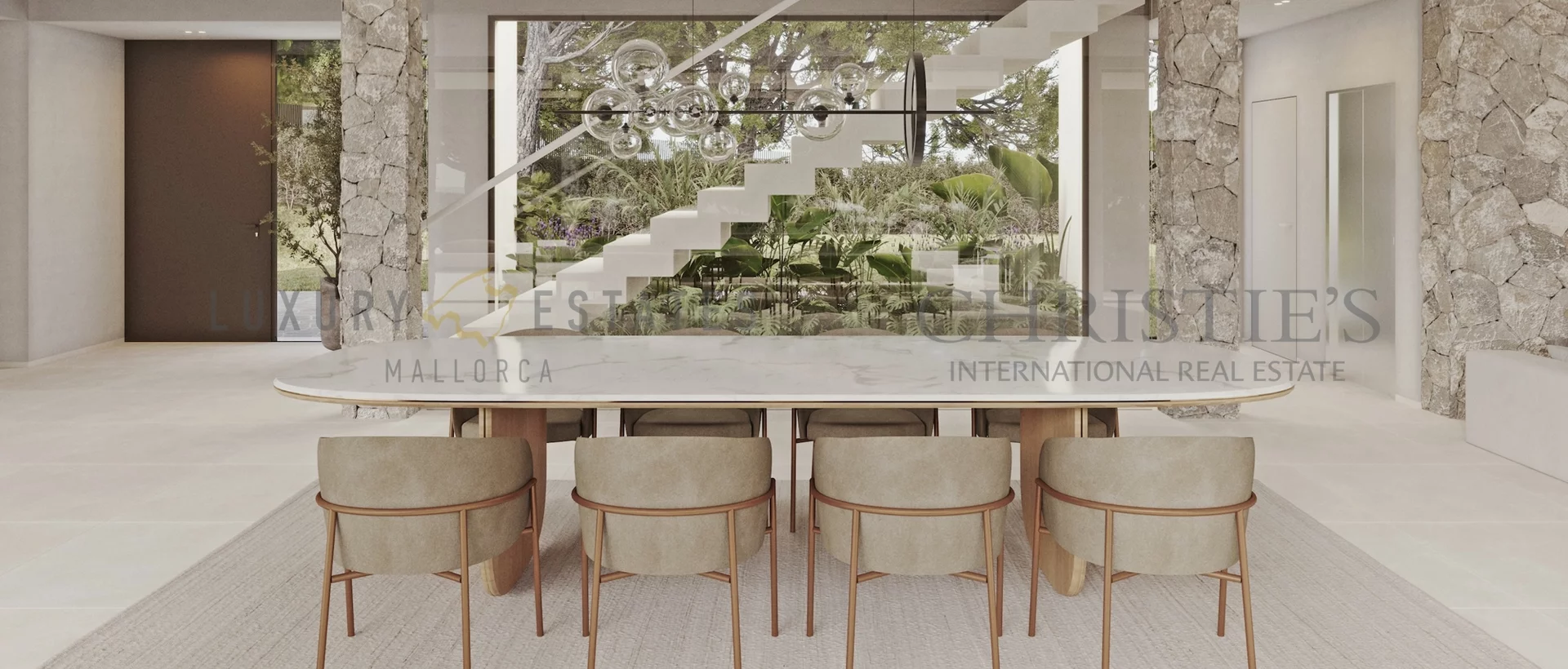 moderna villa de nueva construcción en sa coma, cerca de bunyola, con equipamiento de primera calidad y vistas espectaculares 3