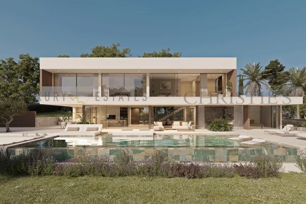 moderna villa de nueva construcción en sa coma, cerca de bunyola, con equipamiento de primera calidad y vistas espectaculares 7