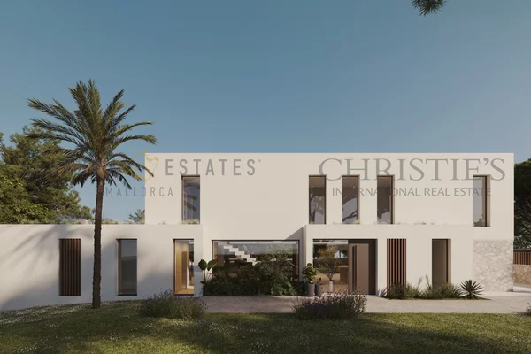 moderna villa de nueva construcción en sa coma, cerca de bunyola, con equipamiento de primera calidad y vistas espectaculares 1