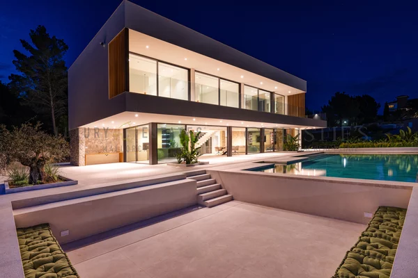 villa moderna en bunyola 2