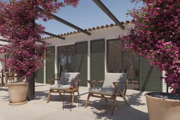 terreno en santa maría del cami con permiso de construcción 6