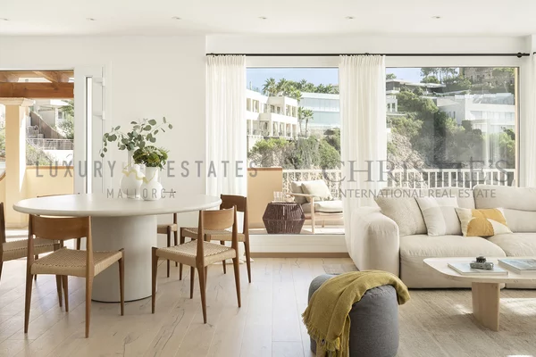 apartamento en santa ponsa en primera línea de mar 6
