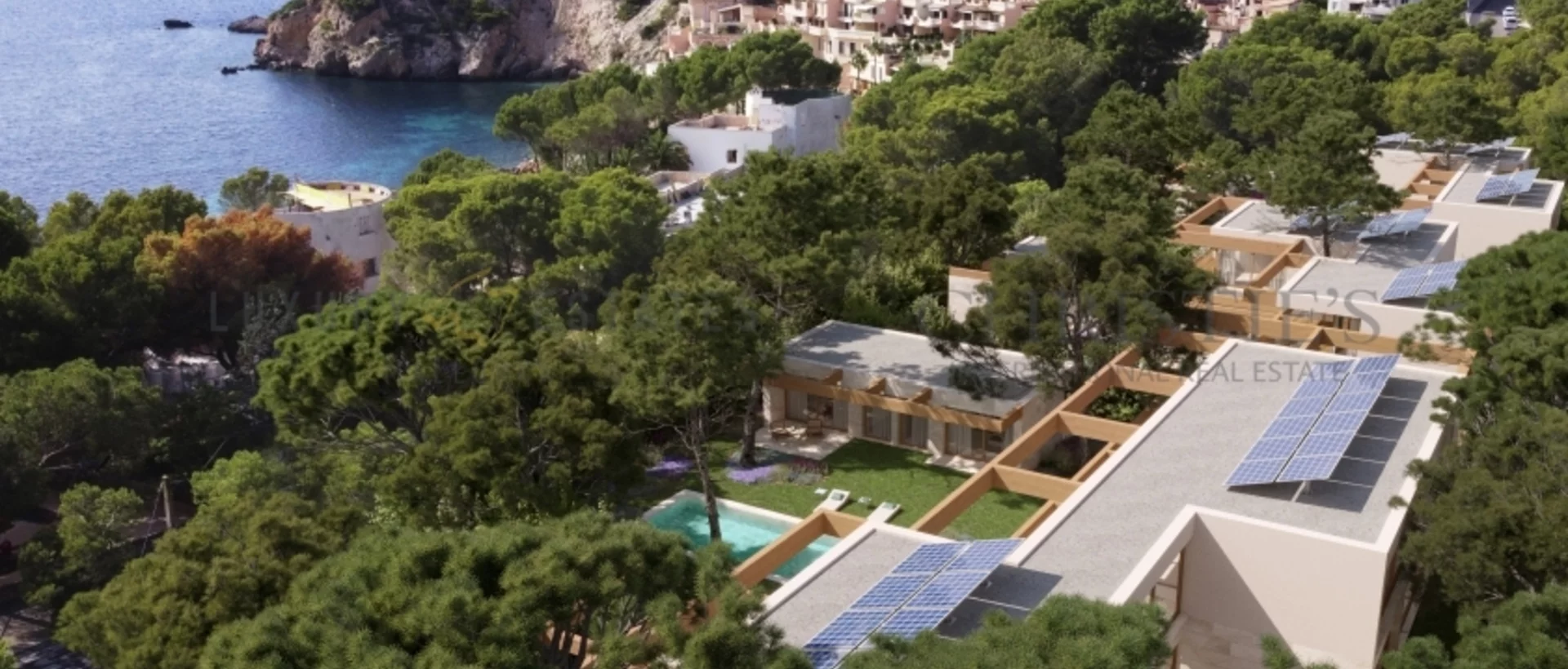 santa ponsa terreno con proyecto de villa 05