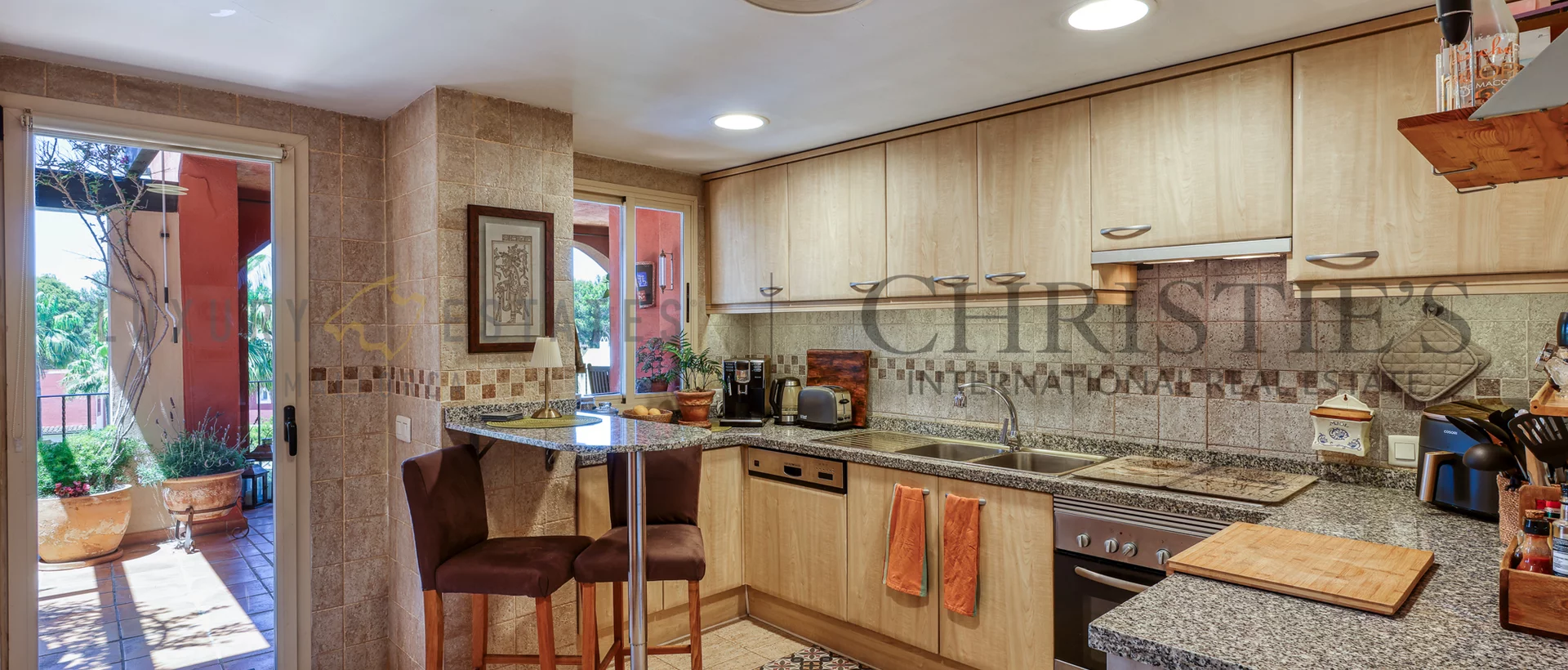Ático en exclusiva comunidad residencial directamente en el campo de golf de santa ponsa