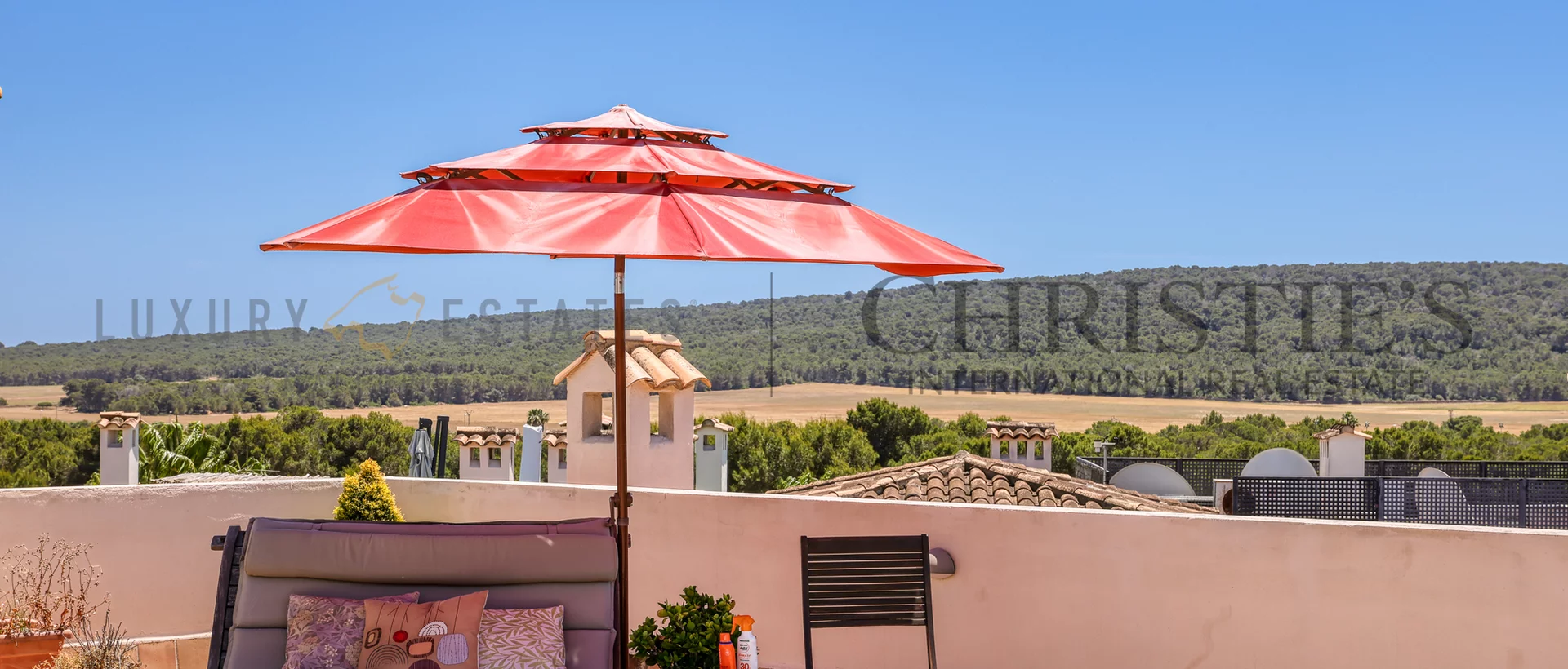 Ático en exclusiva comunidad residencial directamente en el campo de golf de santa ponsa