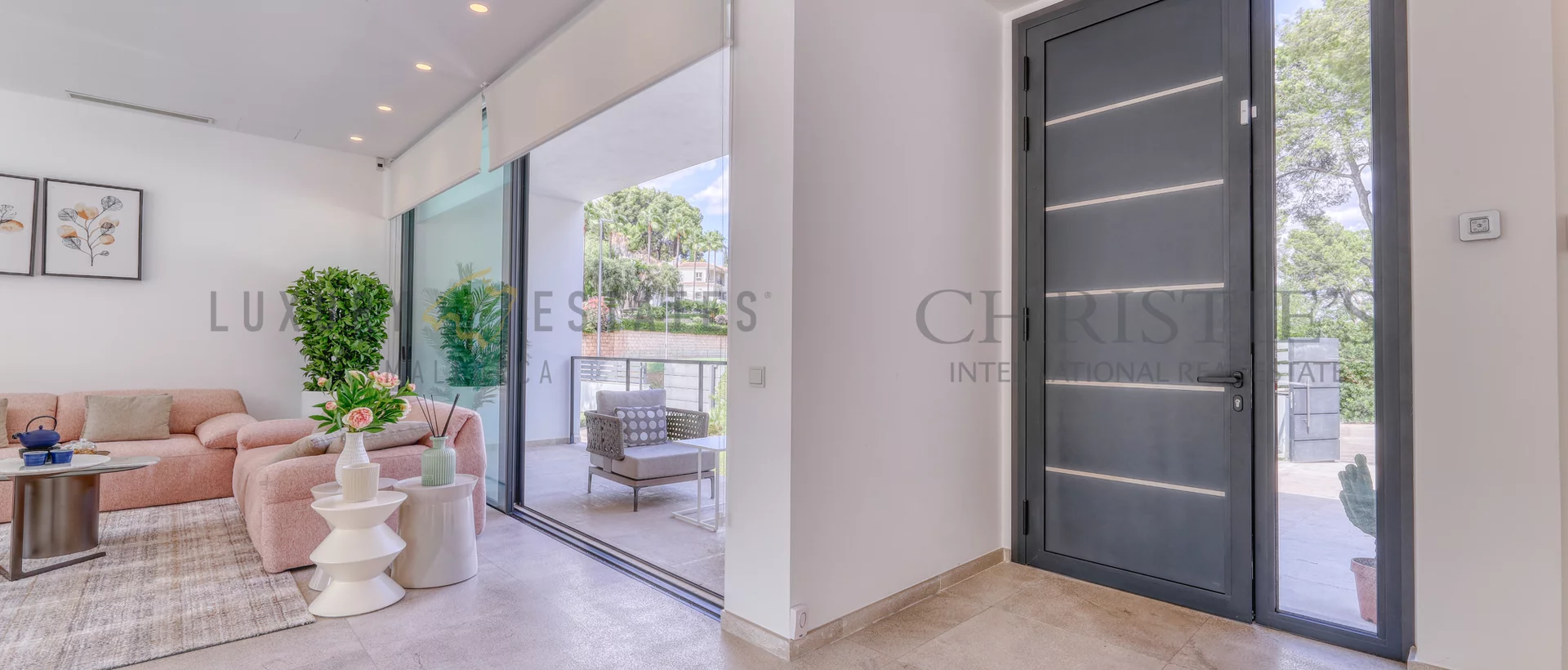 contemporary villa in son vida 23